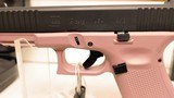 new Glock Gen 5 19 Pink Champagne Black 9mm ACG-57023 3 15 round mags case lock manual new in box - 6 of 16