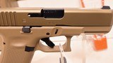 new G19X G5 9MM 19+1 4.0 FDE GNS (1)17RD MAG + (2)19RD MAGS new in box - 4 of 20
