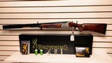 New Browning Miller 425 12 gauge 32" coin finish receiver oil finish stock 4 chokes 1 skt 2 ic 1 mod lock manual new condition new 2022 inventory - 1 of 22