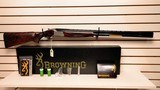 New Browning Miller 425 12 gauge 32" coin finish receiver oil finish stock 4 chokes 1 skt 2 ic 1 mod lock manual new condition new 2022 inventory - 15 of 24