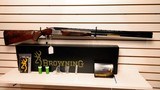 New Browning Miller 425 12 gauge 32" coin finish receiver oil finish stock 4 chokes 1 skt 2 ic 1 mod lock manual new condition new 2022 inventory - 2 of 23