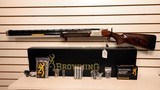 New Browning Miller 725 12 Gauge 30" barrels 3 trigger shoes 5 chokes lock manual sights and sight holder new 2022 inventory - 1 of 21