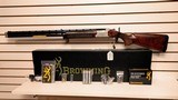 New Browning Miller 725 12 Gauge 30" barrels 3 trigger shoes 5 chokes lock manual sights and sight holder new 2022 inventory