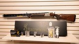 New Browning Miller 725 American Sporter 12 gauge 32" ported barrel 5 chokes 1 full 1 mod 1 ic 1 skt 1 lm lock spare sights 3 trigger system new - 1 of 23