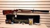 New Browning Miller 425 20 gauge 30" ported barrels Custom Engraving Coin Finish Receiver 3 trigger system 4 chokes new in box 2022 stock - 1 of 23
