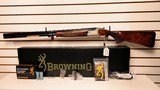 New Browning Miller 425 20 gauge 30" ported barrels Custom Engraving Coin Finish Receiver 3 trigger system 4 chokes new in box 2022 stock - 2 of 23