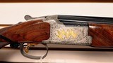 New Browning Miller 425 20 gauge 30" ported barrels Custom Engraving Coin Finish Receiver 3 trigger system 4 chokes new in box 2022 stock - 18 of 25