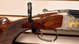 New Browning Miller 425 20 gauge 30" ported barrels Custom Engraving Coin Finish Receiver 3 trigger system 4 chokes new in box 2022 stock - 17 of 25