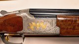 New Browning Miller 425 20 gauge 30" ported barrels Custom Engraving Coin Finish Receiver 3 trigger system 4 chokes new in box 2022 stock - 19 of 23