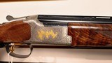 New Browning Miller 425 20 gauge 30" ported barrels Custom Engraving Coin Finish Receiver 3 trigger system 4 chokes new in box 2022 stock - 18 of 24