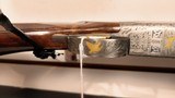 New Browning Miller 425 20 gauge 30" ported barrels Custom Engraving Coin Finish Receiver 3 trigger system 4 chokes new in box 2022 stock - 22 of 24