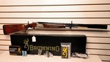 New Browning Miller 425 20 gauge 30" ported barrels Custom Engraving Coin Finish Receiver 3 trigger system 4 chokes new in box 2022 stock - 6 of 24