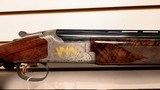 New Browning Miller 425 20 gauge 30" ported barrels Custom Engraving Coin Finish Receiver 3 trigger system 4 chokes new in box 2022 stock - 8 of 24