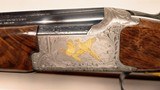 New Browning Miller 425 20 gauge 30" ported barrels Custom Engraving Coin Finish Receiver 3 trigger system 4 chokes new in box 2022 stock - 7 of 24