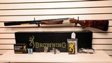 New Browning Miller 425 20 gauge 30" ported barrels Custom Engraving Coin Finish Receiver 3 trigger system 4 chokes new in box 2022 stock - 2 of 24
