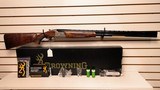 New Browning Miller 425 Sporting Gold Enhanced 12 Gauge 32