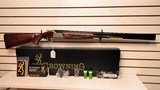 New Browning Miller 425 Sporting Gold Enhanced 12 Gauge 32" ported barrels 4 chokes lock manual new 2022 Inventory - 12 of 25