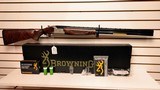 New Browning Miller 425 Sporting Gold Enhanced 12 Gauge 30" ported barrels 4 chokes lock manual new 2022 Inventory - 1 of 23