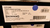 New Browning Miller 425 Grade 6 3 barrel set 20/28/410 30