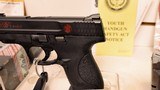 used S+W M+P SHIELD 9MM 7/8R B NTS original box 2 mags lock manual good condition - 7 of 16