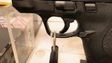 used S+W M+P SHIELD 9MM 7/8R B NTS original box 2 mags lock manual good condition - 5 of 16