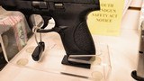 used S+W M+P SHIELD 9MM 7/8R B NTS original box 2 mags lock manual good condition - 6 of 16