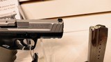 used S+W SD9VE 9MM DAO PST 16RD SS 2 mags good condition original box - 16 of 18