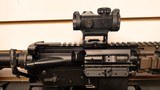 Used Danial Defense DDm4 5.56 nato 16" barrel magpul stock + original stock, sig romeo msr red dot quad rail hard case very good condition fired - 17 of 24