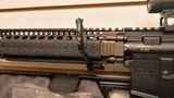 Used Danial Defense DDm4 5.56 nato 16" barrel magpul stock + original stock, sig romeo msr red dot quad rail hard case very good condition fired - 9 of 24