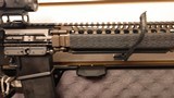 Used Danial Defense DDm4 5.56 nato 16" barrel magpul stock + original stock, sig romeo msr red dot quad rail hard case very good condition fired - 18 of 24