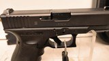 Used Glock 23 40 cal 3 glock mags removable grip cover 2 extra barrels9mm & 357 sig spare retention pins for linkage changes good condition in case - 16 of 22