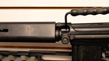 Used Century Imbel 308 20" barrel 5 20 round magazines 2 fn fal blank firing devices 2 mag loaders bayonet hard plastic case very good condition - 13 of 25