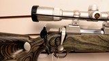 Used Browning A-Bolt Laminate Finish 300WSM 25" barrel Nikon 4.5-14x40 scope lens covers good condition - 19 of 25