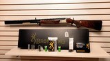 New Browning Millers 425 12 gauge 32" ported barrel Grade 6 wood Gray Engraved Receiver 3 trigger system 4 chokes wrench tool new 2022 inventory - 2 of 23