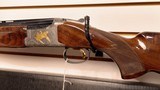New Browning Millers 425 12 gauge 32" ported barrel Grade 6 wood Gray Engraved Receiver 3 trigger system 4 chokes wrench tool new 2022 inventory - 5 of 23