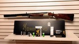 New Browning Millers 425 12 gauge 32" ported barrel Grade 6 wood Gray Engraved Receiver 3 trigger system 4 chokes wrench tool new 2022 inventory - 2 of 23