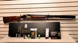 New Browning Millers 425 12 gauge 32" ported barrel Grade 6 wood Gray Engraved Receiver 3 trigger system 4 chokes wrench tool new 2022 inventory - 12 of 24