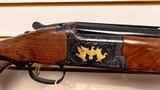 New Browning Millers 425 12 gauge 32" ported barrel Grade 6 wood Blue Engraved Receiver 3 trigger system 4 chokes wrench tool new 2022 inventory - 19 of 25