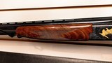 New Browning Millers 425 12 gauge 32" ported barrel Grade 6 wood Blue Engraved Receiver 3 trigger system 4 chokes wrench tool new 2022 inventory - 3 of 25