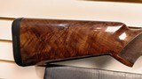 New Browning Millers 425 12 gauge 32" ported barrel Grade 6 wood Blue Engraved Receiver 3 trigger system 4 chokes wrench tool new 2022 inventory - 15 of 25