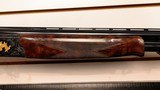 New Browning Millers 425 12 gauge 32" ported barrel Grade 6 wood Blue Engraved Receiver 3 trigger system 4 chokes wrench tool new 2022 inventory - 9 of 24