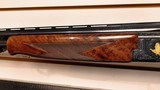 New Browning Millers 425 12 gauge 32" ported barrel Grade 6 wood Blue Engraved Receiver 3 trigger system 4 chokes wrench tool new 2022 inventory - 7 of 25