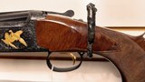 New Browning Millers 425 12 gauge 32" ported barrel Grade 6 wood Blue Engraved Receiver 3 trigger system 4 chokes wrench tool new 2022 inventory - 5 of 25