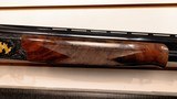 New Browning Millers 425 12 gauge 32" ported barrel Grade 6 wood Blue Engraved Receiver 3 trigger system 4 chokes wrench tool new 2022 inventory - 18 of 25