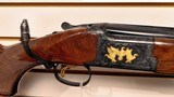 New Browning Millers 425 12 gauge 32" ported barrel Grade 6 wood Blue Engraved Receiver 3 trigger system 4 chokes wrench tool new 2022 inventory - 16 of 25