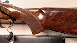 New Browning Millers 425 12 gauge 32" ported barrel Grade 6 wood Blue Engraved Receiver 3 trigger system 4 chokes wrench tool new 2022 inventory - 4 of 25