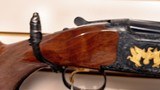 New Browning Millers 425 12 gauge 32" ported barrel Grade 6 wood Blue Engraved Receiver 3 trigger system 4 chokes wrench tool new 2022 inventory - 17 of 25