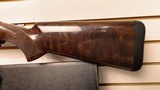 New Browning Millers 425 12 gauge 30" ported barrel Grade 6 wood Blue Engraved Receiver 3 trigger system 4 chokes wrench tool new 2022 inventory - 4 of 23