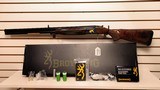 New Browning Millers 425 12 gauge 30" ported barrel Grade 6 wood Blue Engraved Receiver 3 trigger system 4 chokes wrench tool new 2022 inventory - 1 of 25
