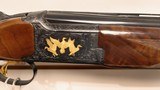 New Browning Millers 425 12 gauge 30" ported barrel Grade 6 wood Blue Engraved Receiver 3 trigger system 4 chokes wrench tool new 2022 inventory - 18 of 25